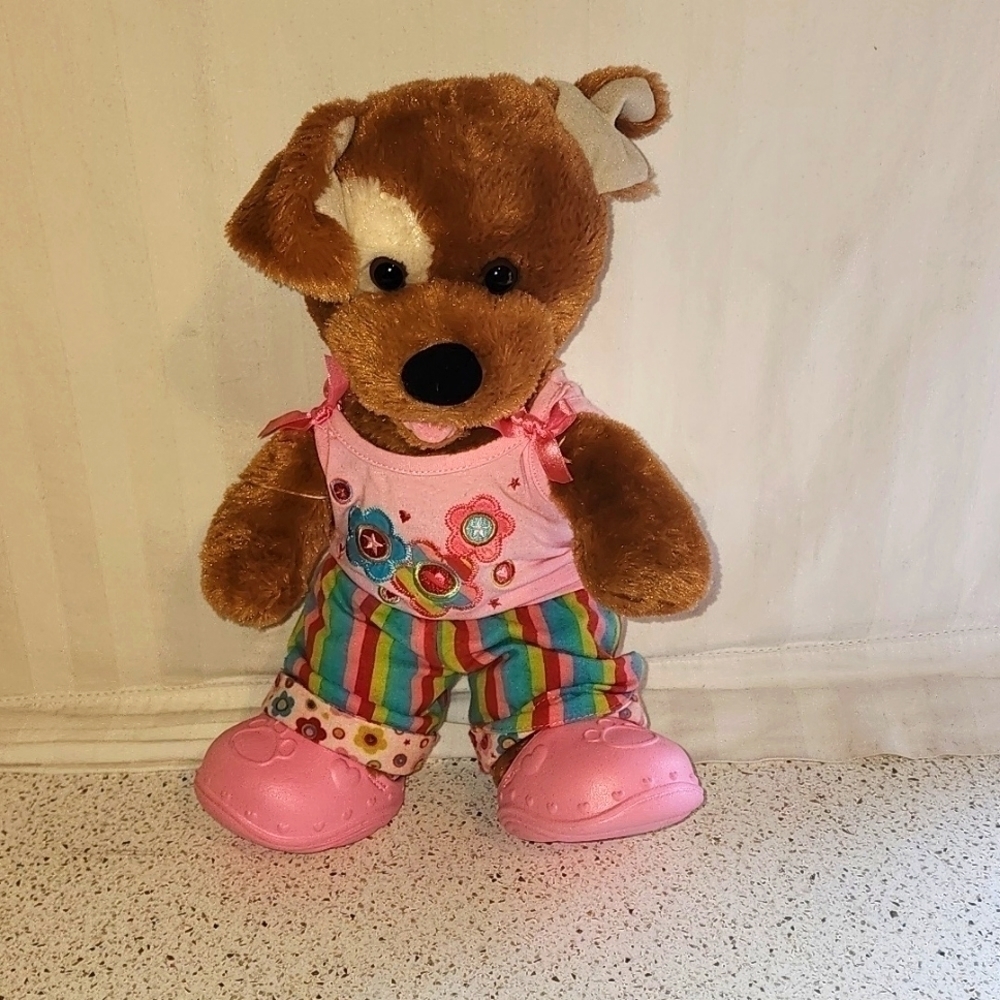 Build a Bear Workshop Brown Puppy Dog